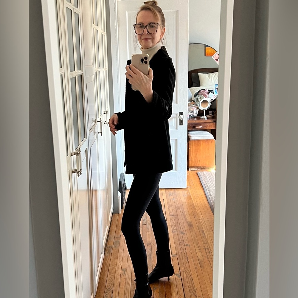 Soia and Kyo Wool Coat - Size XS - Black